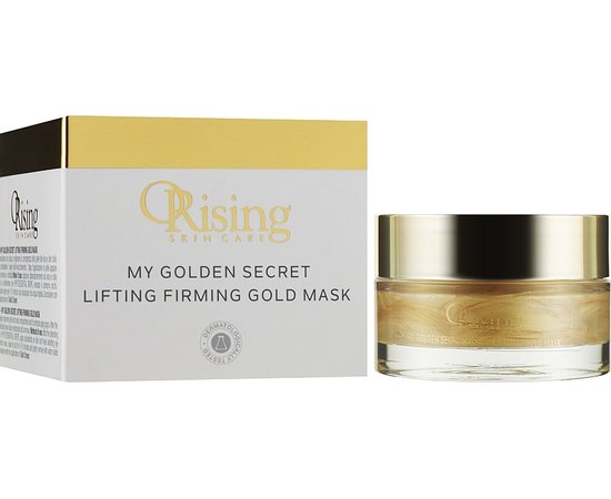 Укрепляющая маска для лица с золотом Orising Skin Care My Golden Secret Lifting Firming Gold Mask, 50 ml, изображение 2