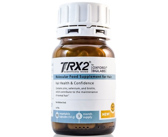 Молекулярный комплекс против выпадения волос TRX2, 90 caps, изображение 2