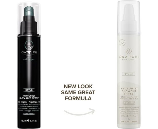 Спрей для укладки с экстрактом авапуи и медом Paul Mitchell HydroMist Blow-Out Spray, 150 ml, изображение 5
