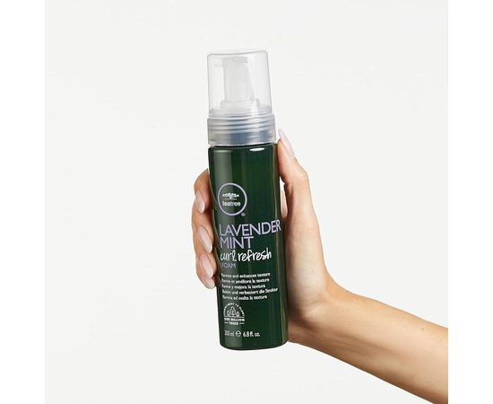 Питательный мусс для обновления укладки Paul Mitchell Lavender Mint Curl Refresh Foam, 200 ml, изображение 3