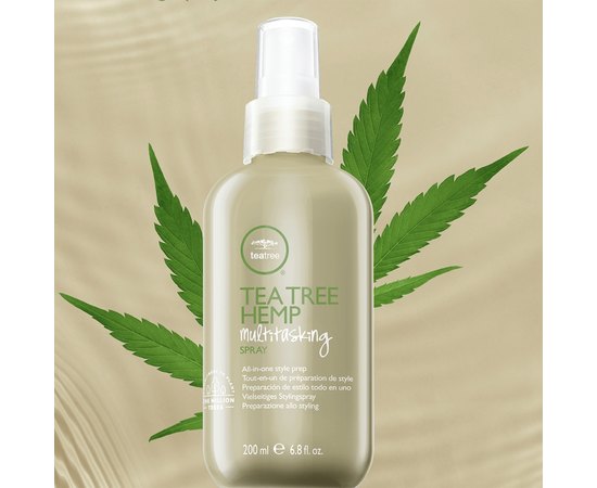 Мультифункциональный спрей Paul Mitchell Tea Tree Hemp Multitasking Spray, 200 ml, изображение 3