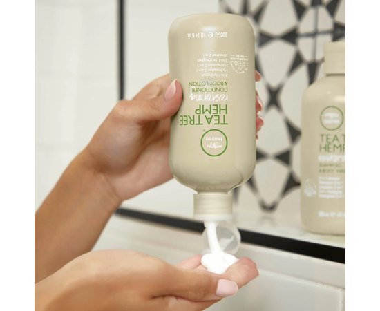 Восстанавливающий кондиционер и лосьон для тела с экстрактом чайного дерева и масла конопли Paul Mitchell Tea Tree Hemp Restoring Conditioner & Body Lotion, изображение 3