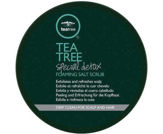 Скраб для волосся і шкіри голови Paul Mitchell Tea Tree Special Detox Foaming Salt Scrub, 184 ml, фото _ab__is.image_number.default