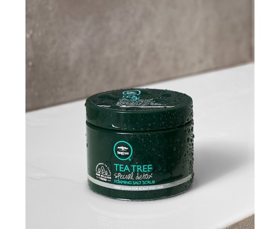 Скраб для волосся і шкіри голови Paul Mitchell Tea Tree Special Detox Foaming Salt Scrub, 184 ml, фото _ab__is.image_number.default
