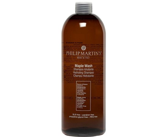 Увлажняющий шампунь Philip Martin's Maple Wash Shampoo, изображение 3