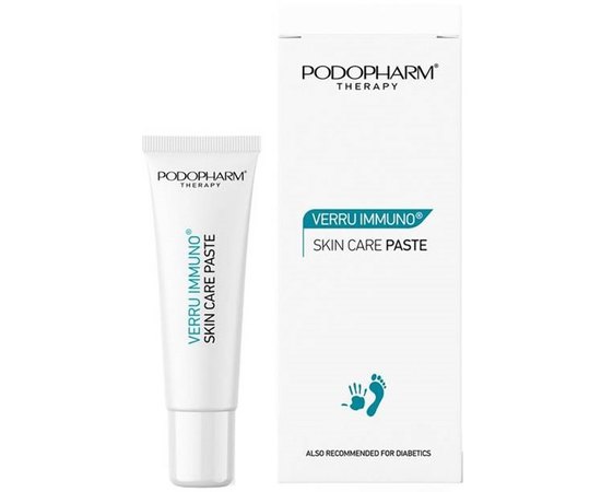Паста для лечения бородавок Podopharm Verru Immuno Skin Care Paste, 12 ml, изображение 2