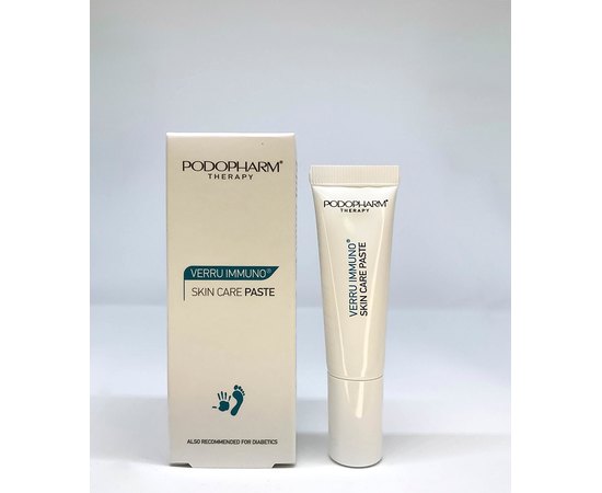 Паста для лечения бородавок Podopharm Verru Immuno Skin Care Paste, 12 ml, изображение 3