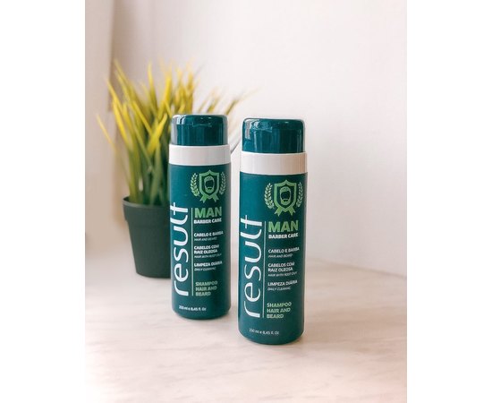 Універсальний чоловічий шампунь для волосся і бороди Result Professional Man Hair and Beard Shampoo, 250 ml, фото _ab__is.image_number.default