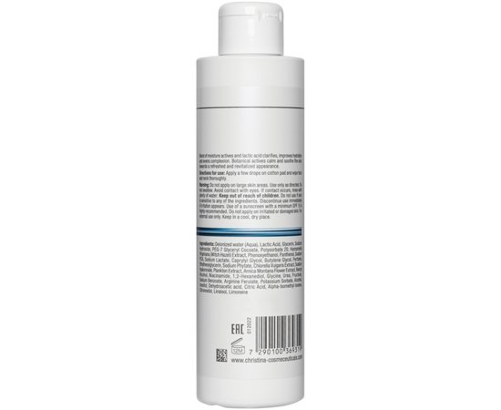 Тоник с молочной кислотой Christina Line Repair Hydra Lactic Active Toner, 300 ml, изображение 2