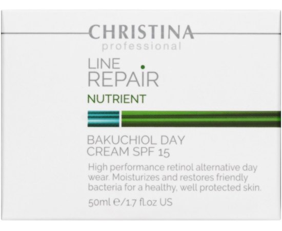 Денний крем SPF 15 з бакучіолом Christina Line Repair Nutrient Bakuchiol Day Cream SPF 15, 50 ml, фото _ab__is.image_number.default