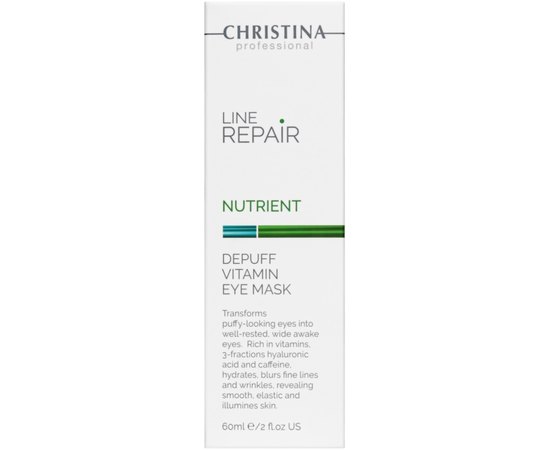 Маска витаминная омолаживающая вокруг глаз Christina Line Repair Nutrient Depuff Vitamin Eye Mask, 60 ml, изображение 2