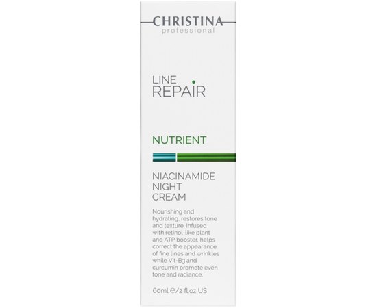 Ночной крем с ниацинамидом Christina Line Repair Nutrient Niacinamide Night Cream, 60 ml, изображение 2