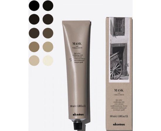 Крем-краска для перманентного окрашивания Davines Mask With Vibrachrom, 100 ml, изображение 2
