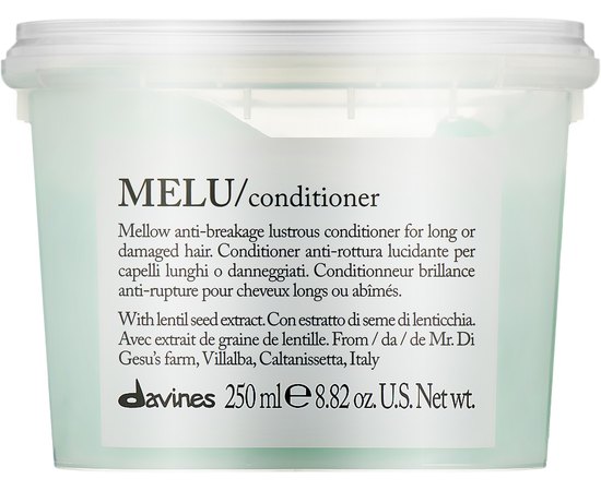 Кондиціонер для ламкого волосся Davines Melu Conditioner, 250 ml, фото 