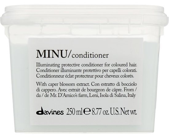 Кондиціонер для фарбованого волосся Davines Minu Conditioner, 250ml, фото 