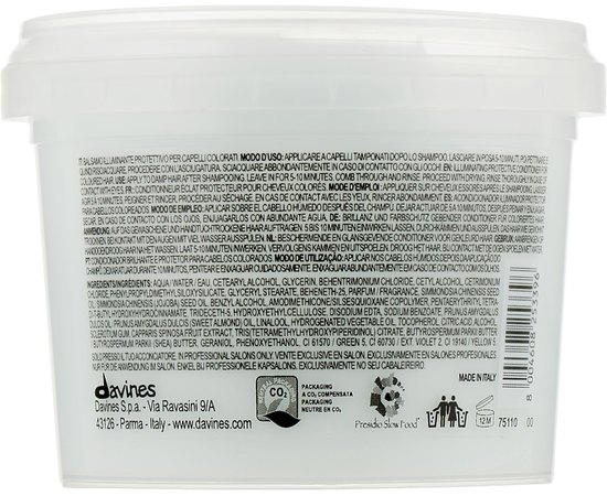 Кондиционер для окрашенных волос Davines Minu Conditioner, 250ml, изображение 2