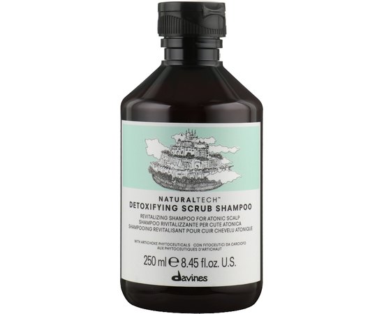 Шампунь-скраб детоксикуючий Davines Detoxifying Shampoo, 250 ml, фото 