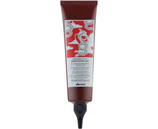 Энергетически активный гель для ломких волос и кожи головы Davines Natural Tech Energizing Gel, 150 ml, изображение 2