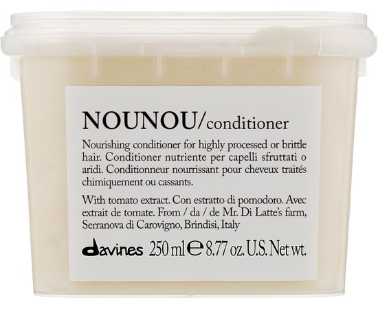 Кондиціонер для живлення волосся Davines Nounou Conditioner, фото 