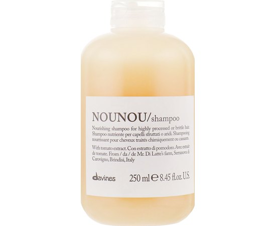 Шампунь для живлення волосся Davines Nounou Shampoo, фото 