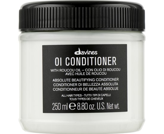 Кремовий кондиціонер для пом'якшення волосся Davines OI Conditioner, фото 