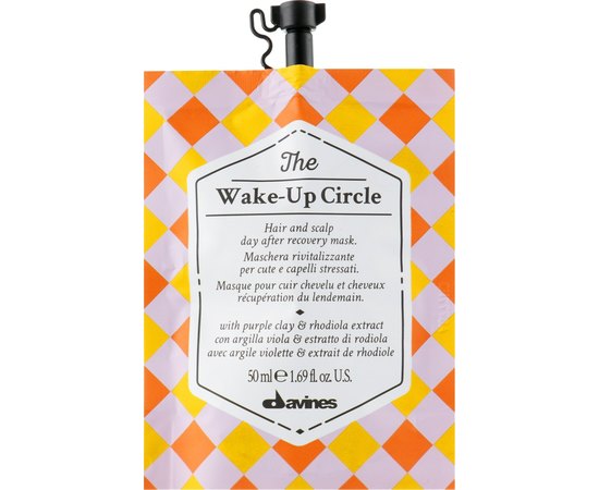 Маска-антистрес для волосся та шкіри голови Davines The Circle Chronicles The Wake-Up Circle Hair Mask, 50 ml, фото 