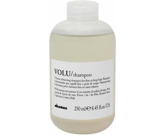Шампунь для надання об’єму Davines Volu Shampoo, 250 ml, фото 