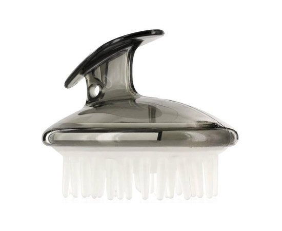 Щетка для мытья головы силиконовая прозрачная Eurostil, 04427, изображение 2