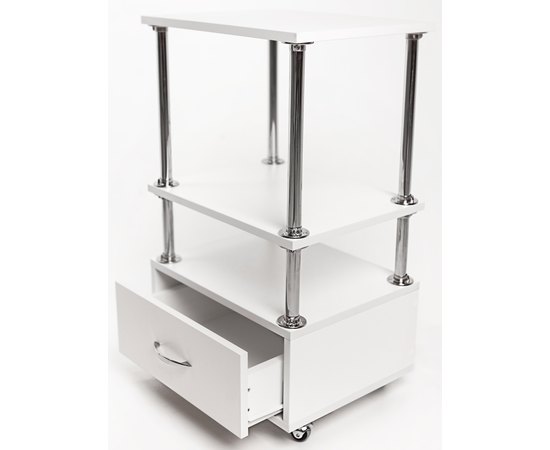 Стол-тележка косметологическая с выдвижным ящиком Миа Kushetka, изображение 3