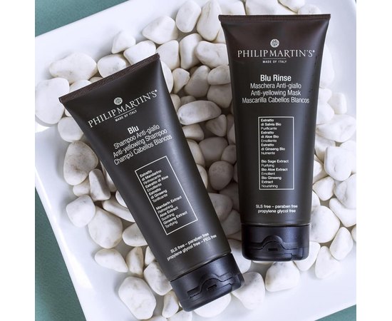 Маска против желтизны Philip Martin's Blu Rinse, 200 ml, изображение 2