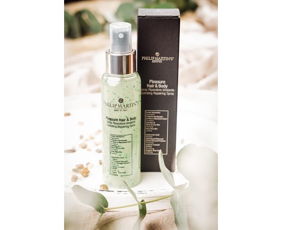 Увлажняющий восстанавливающий спрей Philip Martin's Pleasure Hair and Body, 100 ml, изображение 2