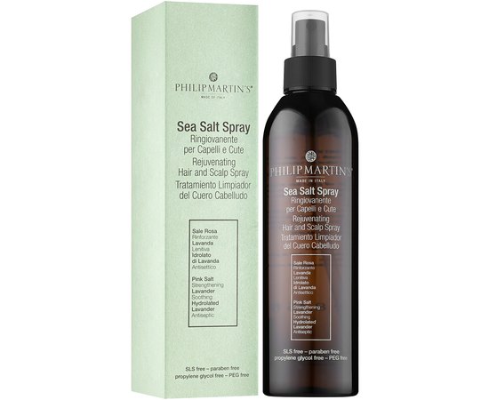 Восстанавливающий спрей для волос с морской солью Philip Martin's Sea Salt Spray, изображение 4