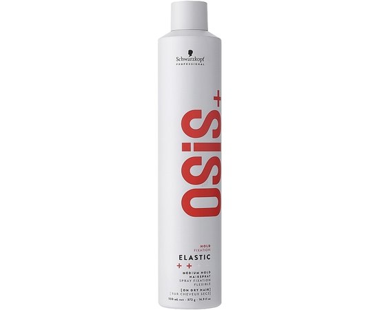 Лак для волос эластичной фиксации Schwarzkopf Professional Osis + Elastic Finish Flexible Hold, изображение 2