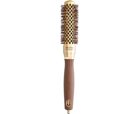 Брашинг для волос Оlivia Garden Expert Blowout Shine Wavy Bristles Gold&Brown, изображение 3