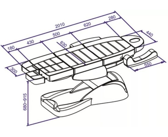 Педикюрне крісло модель DM-273E-5M B.S. Ukraine, фото _ab__is.image_number.default