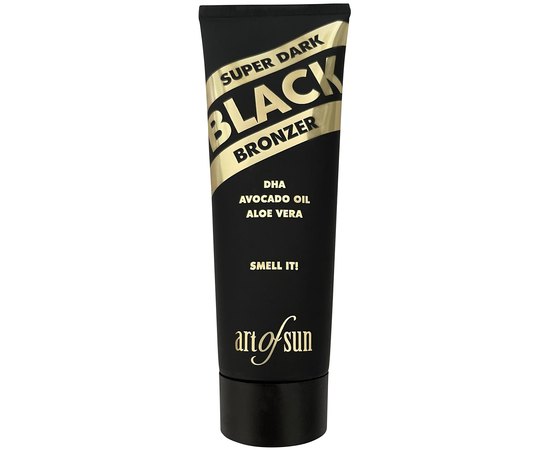 Супер темный крем для загара с бронзаторами Art of Sun Black Super Dark Bronzer, изображение 2
