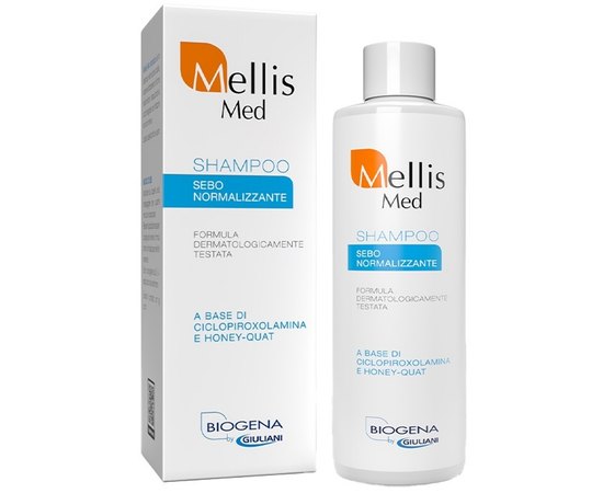 Biogena Mellis Med Shampoo Екстраделікатний, лікувально-профілактичний шампунь, 125 мл, фото 
