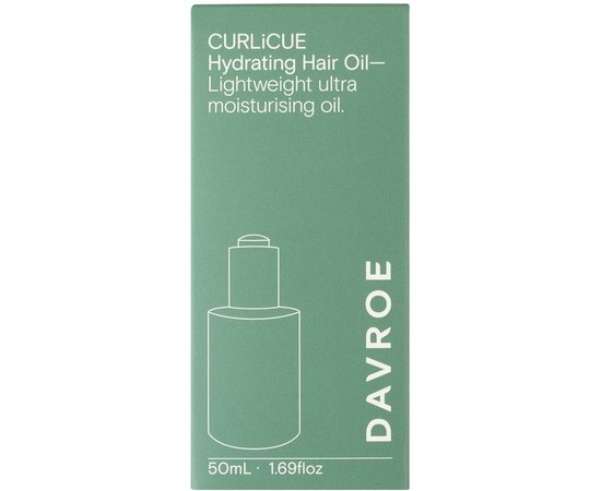 Ультралегкое увлажняющее масло для волос Davroe Curlicue Hydrating Hair Oil, 50 ml, изображение 3