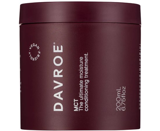 Кондиционирующее средство для глубокого увлажнения волос Davroe MCT Moisture Conditioning Treatment, 200 ml