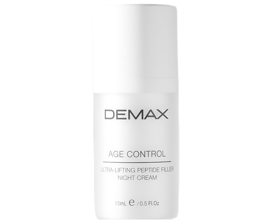 Нічний заповнюючий ліфтинг крем з пептидами Demax Age Control Ultra Night Cream, фото 