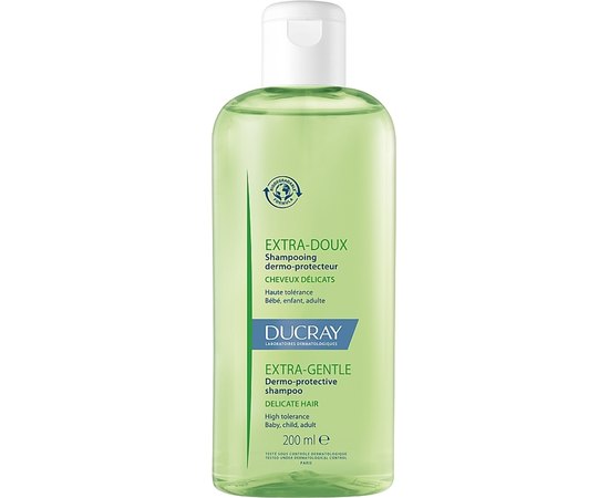 Ducray Extra-Doux Shampoo Шампунь захисний для частого застосування, 400 мл, фото 