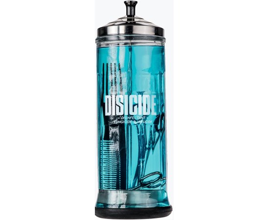 Колба для дезінфекції інструментів Disicide Large Glass Jar, 1100 ml, фото 