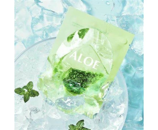 Маска тканевая для успокоения кожи с экстрактом алоэ Manyo Aloe Cooling Mask, 1 ea, изображение 2