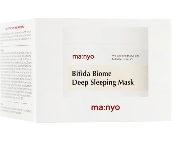 Маска восстанавливающая ночная с пробиотиками Manyo Bifida Biome Deep Sleeping Mask, 100 ml, изображение 2
