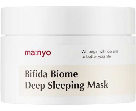 Маска нічна відновлювальна з пробіотиками Manyo Bifida Biome Deep Sleeping Mask, 100 ml, фото 
