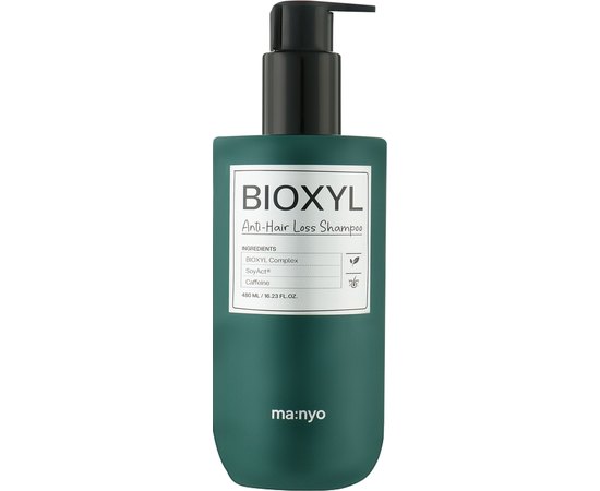Шампунь проти випадіння волосся з комплексом Manyo Bioxyl Anti-Hair Loss Shampoo, 480 ml, фото 