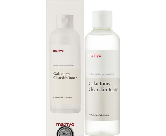 Тонер очищаючий з галактомісісом та кислотами Manyo Galactomy Clearskin Toner, 210 ml, фото _ab__is.image_number.default