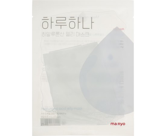 Маска тканинна для зволоження шкіри Manyo Hyaluronic Acid Jelly Mask, 1 ea, фото 