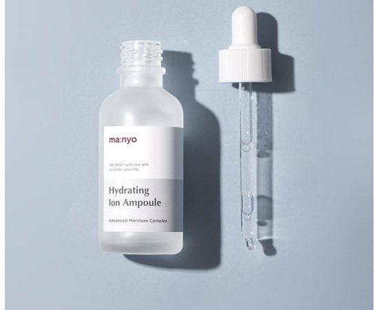 Сироватка зволожувальна з гіалуроновою кислотою Manyo Hydrating Ion Ampoule, 50 ml, фото _ab__is.image_number.default