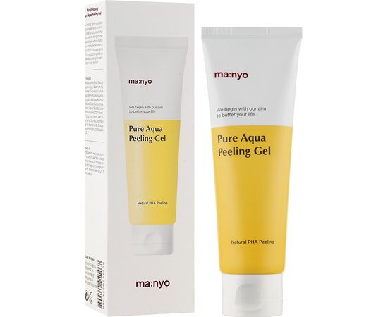 Пилинг-гель с PHA кислотой увлажняющий Manyo Pure Aqua Peeling Gel, 120 ml, изображение 2